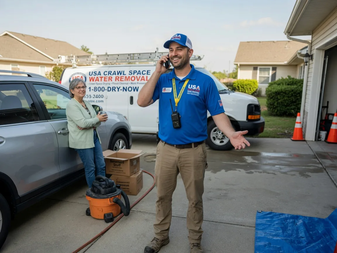 Crawl Space Water Removal West, TX FAQs